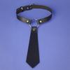 Ожерелье-чокер из искусственной кожи в европейском и американском стиле панк-галстук