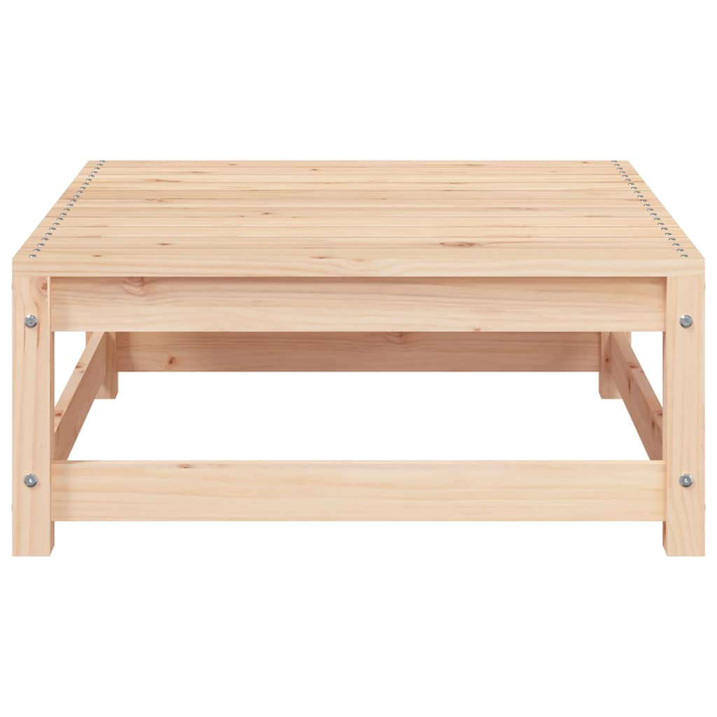 2 Piece Garden Lounge Set with Cushions Solid Pine Wood