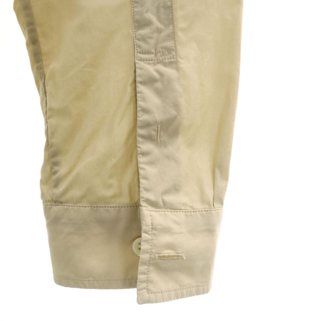 Maison Margiela 16SS Сделано в Румынии Хлопковая рубашка с длинным рукавом 48 бежевая Мужская Б/у