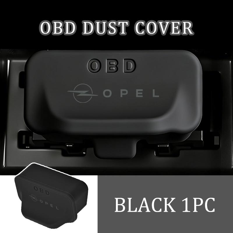 AAJD1 Silicone Obd Dust Cover Car Diagnostic Interface Protective Cover Interior Accessories For Opel ADAM ASTRA J K CORSA E INSIGNIA