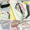 Large Capacity Pen Bag Zipper Design Stationery Organizer New Pencil Case  Students