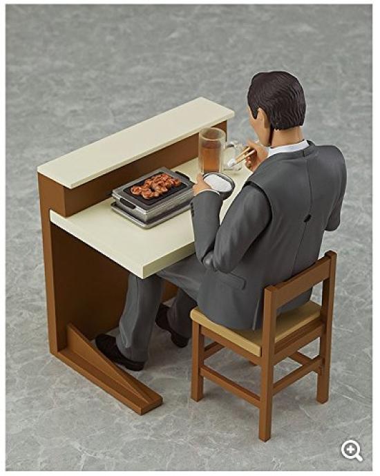 Figma Solitary Gourmet Goro Inokashira Yutaka Matsushige GORO edition Tokyo основная версия. Сваренный вкрутую (Телевизионный офис и т.д.. ограниченное)