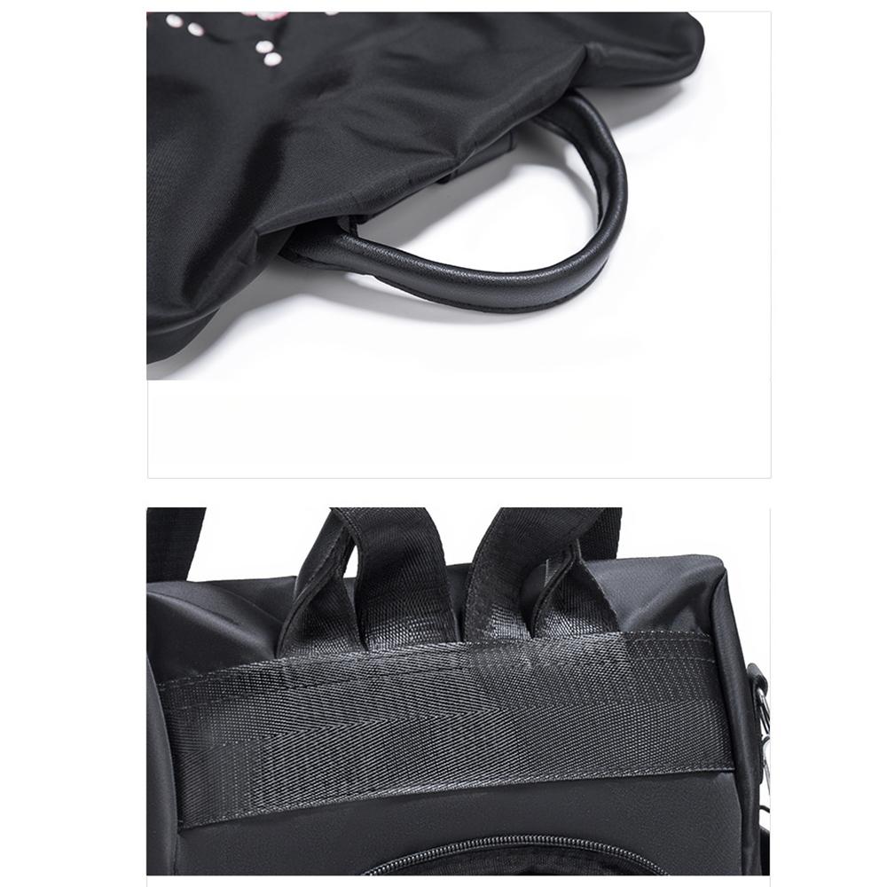 Противоугонный модный износостойкий рюкзак для отдыха и путешествий, женский рюкзак из ткани Оксфорд с цветочной вышивкой, школьная сумка для девочек