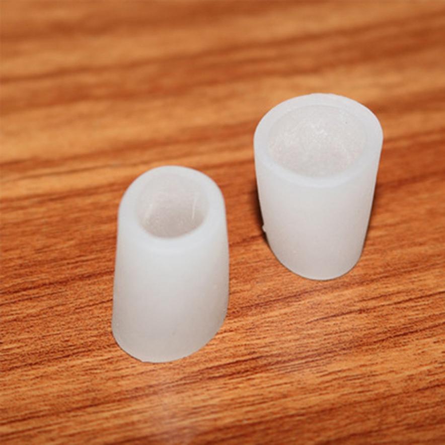 Портативный гель-корректор для мозолей, защитный молоток для пальцев, многоразовый сепаратор для пальцев ног, 2 шт.