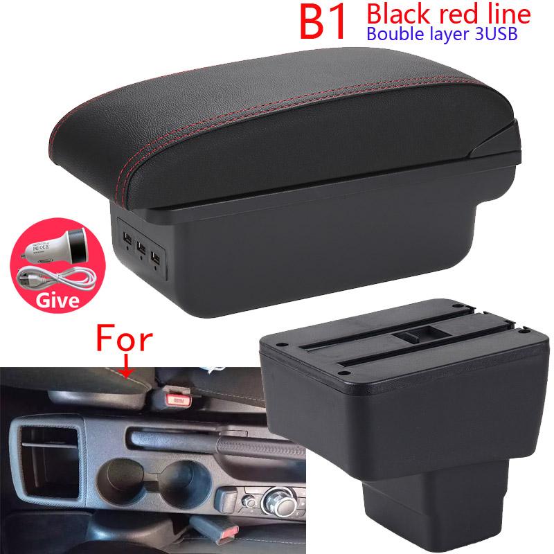 Для MAZDA CX-3 Подлокотник Для Mazda 2 Skyactiv Версия cx3 Подлокотник для автомобиля Ящик для хранения Модернизация автомобильных аксессуаров Детали интерьера