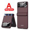 Magnetic Hinge Case For Samsung Galaxy Z Flip 4 Full Protector Case With Camera Lens Film Cover For Samsung Galaxy Z Flip 4 Case