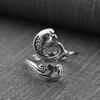 Accessories Ring Sewing Accessories Thimble Ring Peacock Fish Phoenix Knitting Loop Crochet Ring