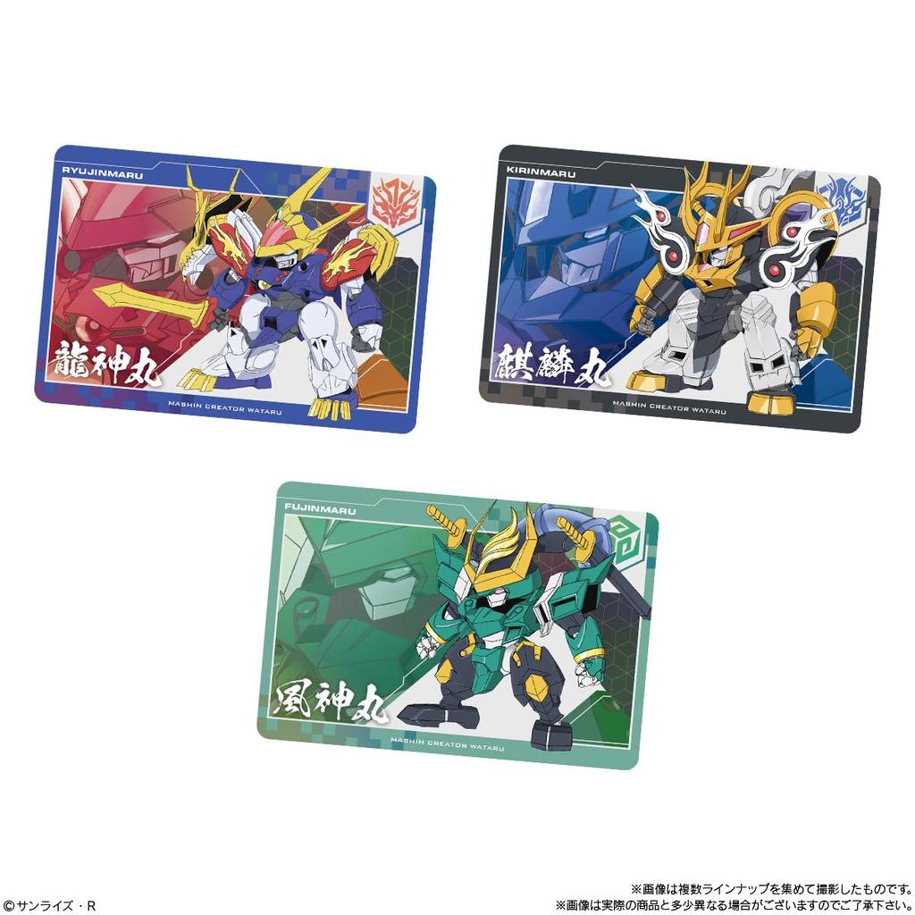 Карточные вафли BANDAI Wataru Series Candy Souden (20 штук) Игрушки/Вафли (Выпечка Сладости) (Машин Ватару)