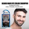 100ml Herbal Black Hair Dye Shampoo - Fast-Acting for Men's Grey Beard in UK