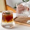 Modern Glass Cup Transparent Cups For Juice Milk Bottle Iced Coffee Mug Dining Bar Decor Home Furnishing Breakfast Cake Cups