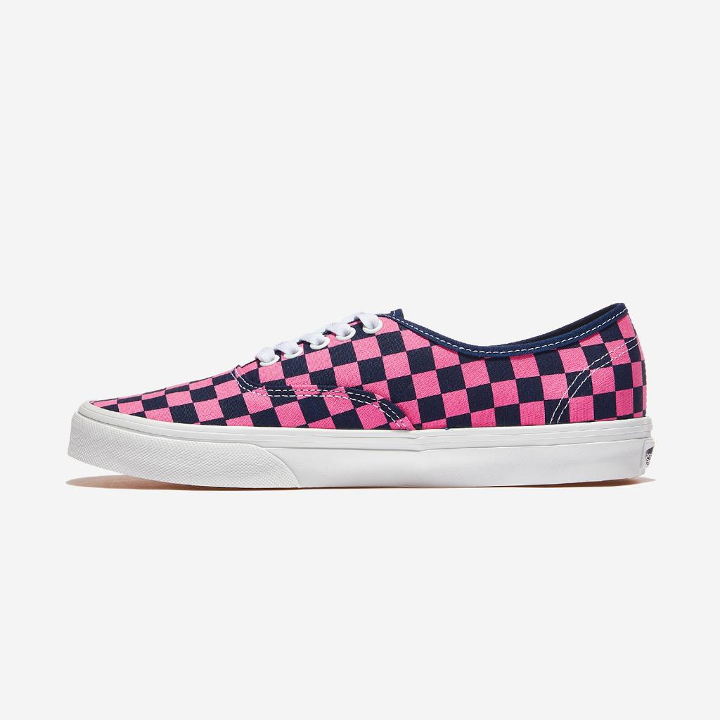 [Vans] Authentic - Checkerboard Deep Indigo/Pink Fizz [VN000EAD1VZ] [Shipped from Korea] 100% Authentic