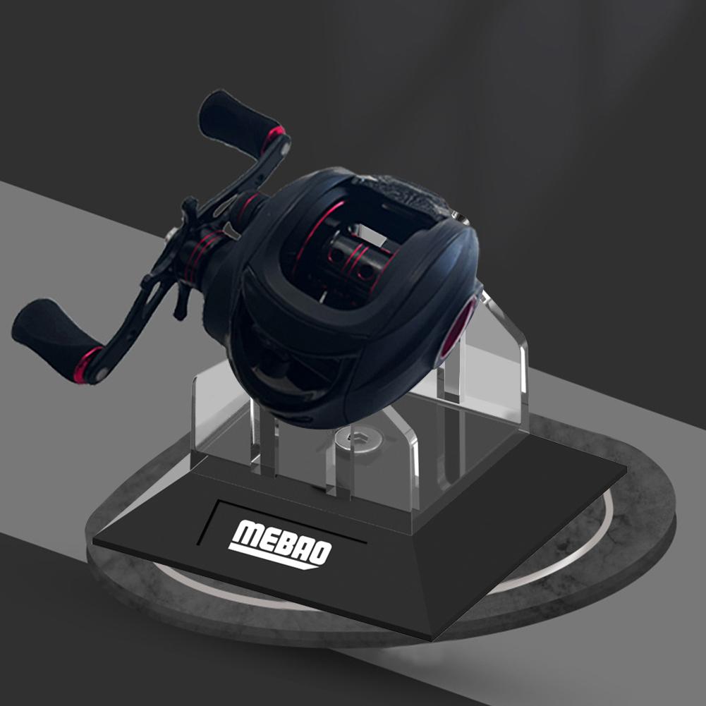 Fishing Reel Storage Holder Transparent Water Drop Wheel Stand Multifunction Fishing Reel Display Rack Fishing Accessories