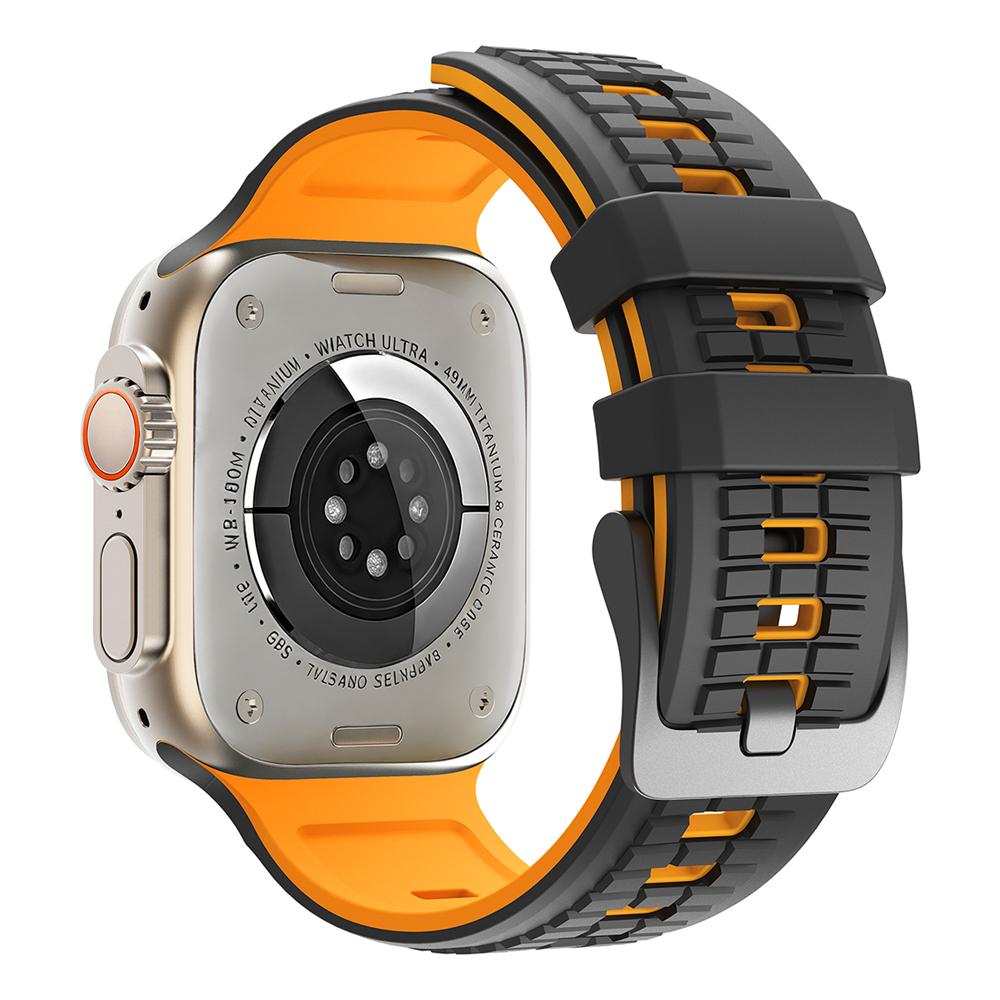 Силиконовый ремешок для Apple Watch Ultra 3 2 Серии 11 10 9 8 SE 7 6 5 4 3 Браслет Correa Ремешок iWatch 49мм 45мм 44мм 46мм Наручный ремешок