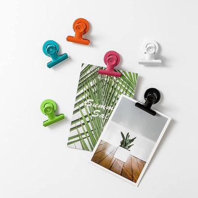 10 шт. Новые круглые магнитные зажимы для заметок, металлические магнитные зажимы, магнитные зажимы для ежедневника, магнитные зажимы для холодильника, школьные и офисные принадлежности