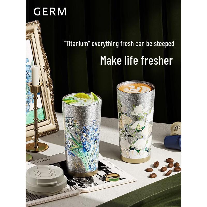 Термокружка для кофе Germ Van Gogh Collaborative Titanium