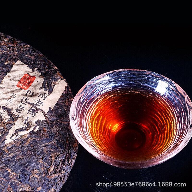 357 г Ароматный спелый чай Пуэр с мармеладом, Мэнхай, крупнолистовой чай Пуэр, приготовленный торт