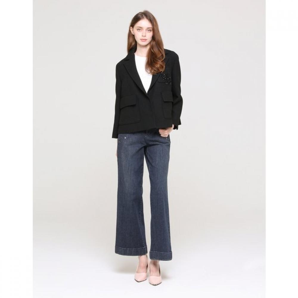 Son Jung Wan Logo Beading Pocket Jacket Zjk6363100