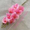 8-Head Arrangement Artificial Butterfly Orchid Velvet Texture Fake Phalaenopsis  Wedding Hall