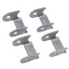 Комплект из 4 шт. приварных монтажных кронштейнов маятника амортизатора из стального сплава для надежной фиксации для квадроцикла, мотоцикла для бездорожья, UTV, картинга