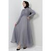 Alara Hijab Evening Dress Navy Blue