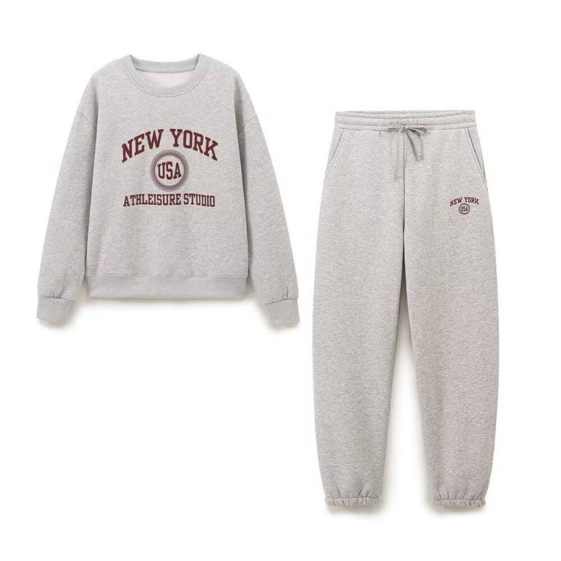 ZARZ Custom Womens Sweatpants Set New York College Style Casual Outfit
