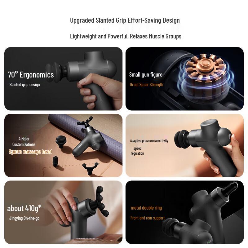 Philips Mini Fascia Massage Gun PPM3107G CN plug (adapter included)