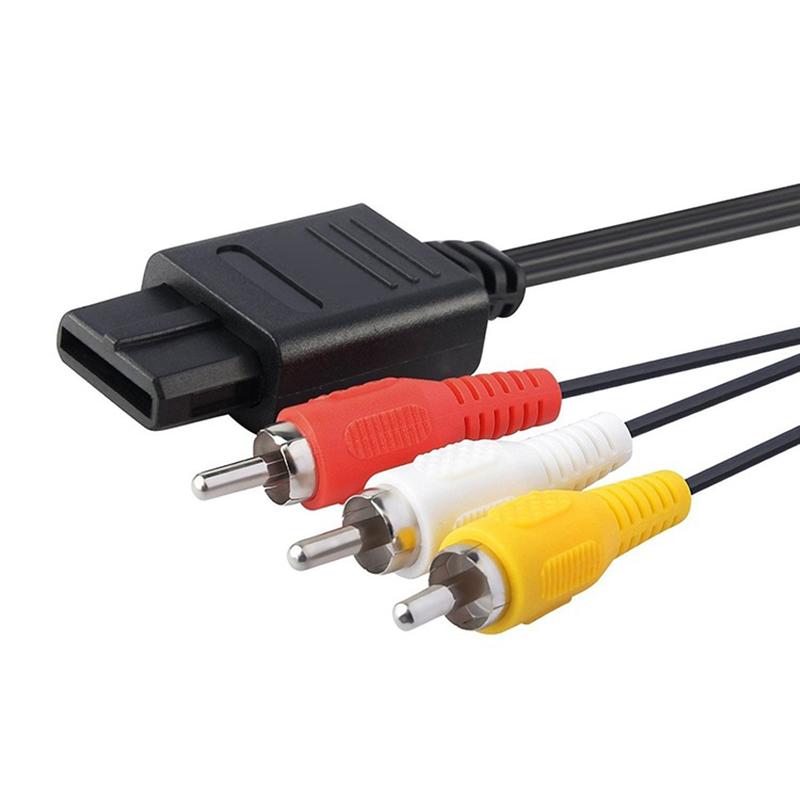for Nintendo N64 AV Cable for Super Famicom SFC SNESG Game Controller AV Line Converter for GameCube Audio Video Extention Cable