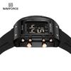 Naviforce Цифровые часы для мужчин, женщин, унисекс, водонепроницаемые наручные часы для детей, подарок 7102