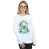 HARRY POTTER Womens/Ladies Slytherin Glitter Sweatshirt