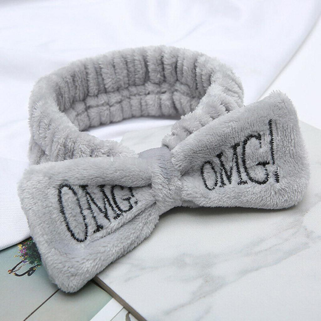 Модная бархатная повязка для волос с однотонным бантом, женское кольцо для волос, обруч для девочек, повязка на голову для девочек