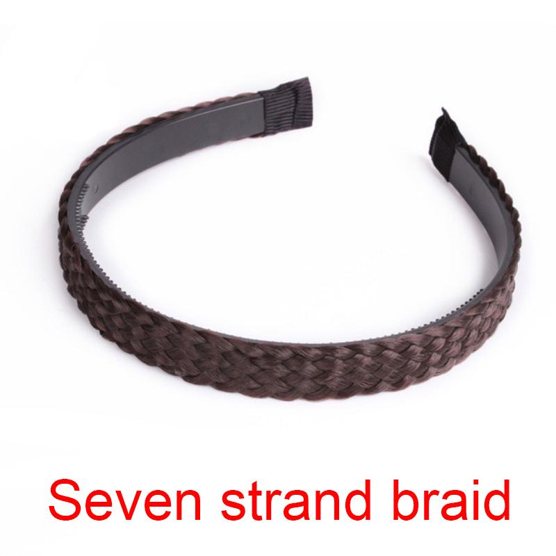 Женская повязка для волос Fishbone Braid Ленивый парик Twist Braid Повязка на голову Шпилька Bohemia Fashion Нескользящий головной убор Свадебные аксессуары для волос