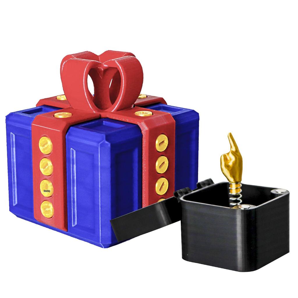 3D-печатная коробка для розыгрыша - Новинка, игрушка