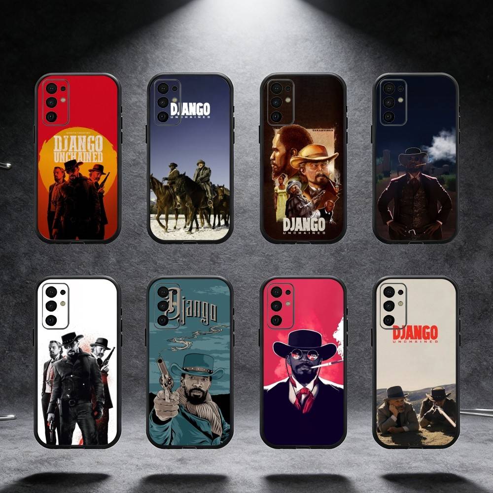 Печатный чехол для телефона D-Django для Samsung S25, S24, S21, S22, S23, S30, Ultra, S20, Plus, Fe, Note, 5G Черный чехол