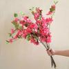 5 шт. Шелковый Цветок Шелковый Искусственный Цветок DIY Пластиковый Имитация Цветка Длинный Стебель Реалистичная Искусственная Бугенвиллия Свадебное Украшение