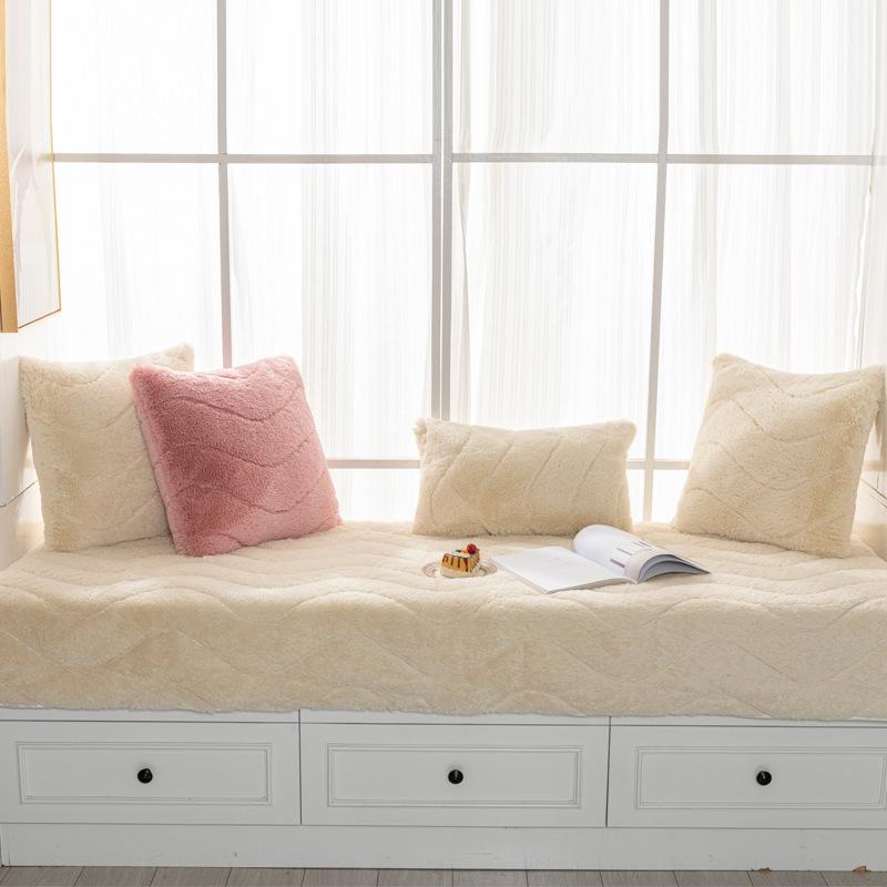 Подушка для окна главной спальни, подушка для выступа, четыре сезона, универсальное одеяло для эркера, одеяло для спальни, балкона, татами, утолщенный плюшевый коврик