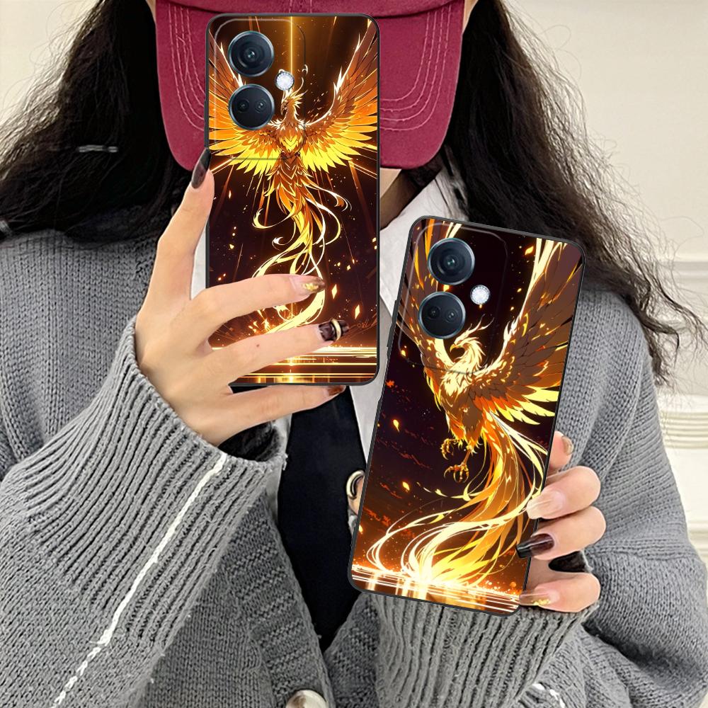 Роскошный Чехол для Мобильного Телефона Феникс для OPPO Find X9 X8 X7 X6 X5 X3 X2 Plus s Pro Ultra Lite Красочный Печатный Чехол Красивый
