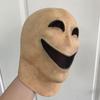 Улыбка без лица Маска человека Косплей Жуткий инопланетянин Монстр Демон Латексный шлем Хэллоуин Карнавал Вечеринка Костюм Реквизит