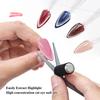 Multifunctional Cat's Eye Nail Magnetic Stick Super Strong Gel Polish Magnet Pen Cylinder with Iron Sheet for Creative Nail Art
