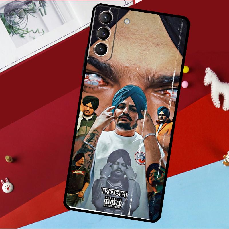 Sidhu Moose Wala Funda For Samsung Galaxy S26 S25 S23 S22 S20 S24 Ultra S9 S10 Plus S21 FE S25 FE Phone Case