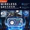 DESHUN Mini Mecha TWS Transparent RGB Bluetooth Speaker CN plug (adapter included)