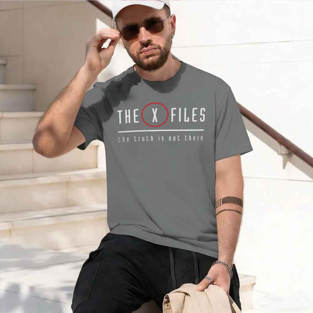 Unisexs Tshirts The Truth Is Out There Tee Shirt Short Sleeve The X Files T Shirt Crewneck Tops New Arrival 2026 New Model