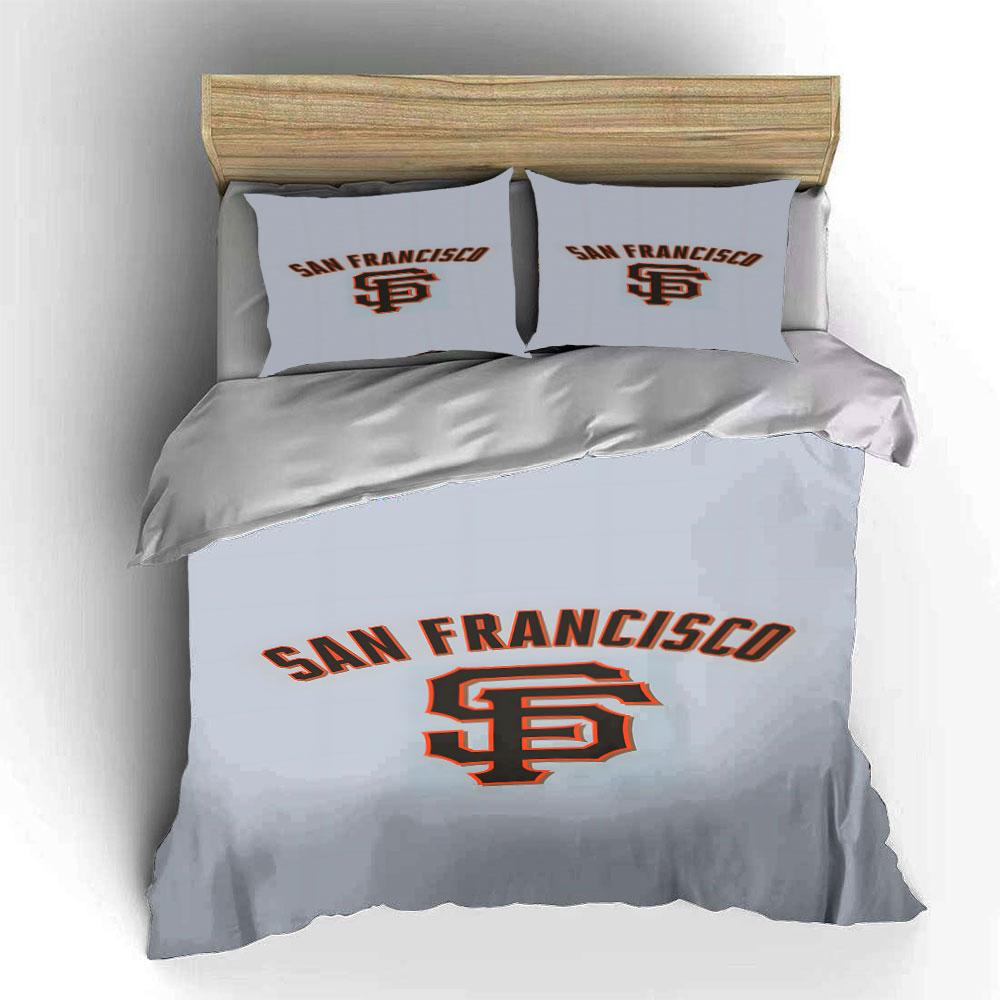 "San Francisco SF Logo Design Bedding" Print Bedding Set Duvet Cover Pillowcases (1* Duvet Cover 2* Pillowcases Do Not Include Comforter)