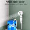 Portable Rechargeable Wireless Shower: Ideal for Outdoor, Dormitory, or Camping Use