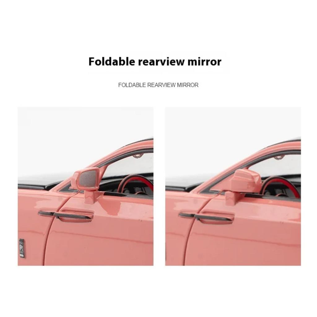 1/24 Scale Rolls Shining Alloy Model Toy Vehicle, Best Collection for Vehicle Enthusiasts, Christmas/Birthday Gifts