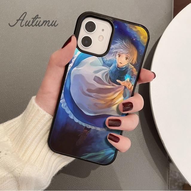 Чехол для телефона «Ходячий замок Хаула» для iPhone 11 12 13 14 Pro Max mini XR XS SE 2020 6S 7 8 Plus Samsung Galaxy S21 S22