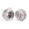 2.2-inch RC Rock Crawler Parts, Brass and Stainless Steel Wheel Hub Weights, Heavy Parts, Knuckle Weights (4 Pieces)