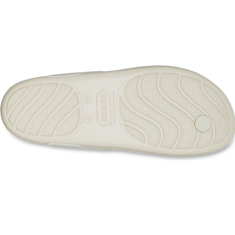 Crocs Casual Breathable Sports Slippers Women Slippers Bone-White 208218-2Y2
