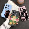 Cartoon Case For Redmi 13C 4G 5G 13R Note 13 Pro Redmi13 Note13R Poco C65 M6 Pro X6 PocoM6 Cute Cat Cover Soft Bumper Couple