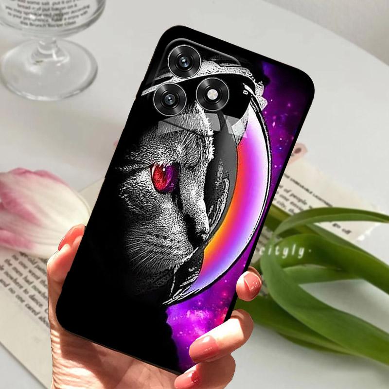 Чехол для Honor X5c Plus 4G NLA-LX1 Coque Fashion из мягкого силиконового ТПУ материала для задней панели телефона Honor X5C 4G Fundas, противоударный чехол.