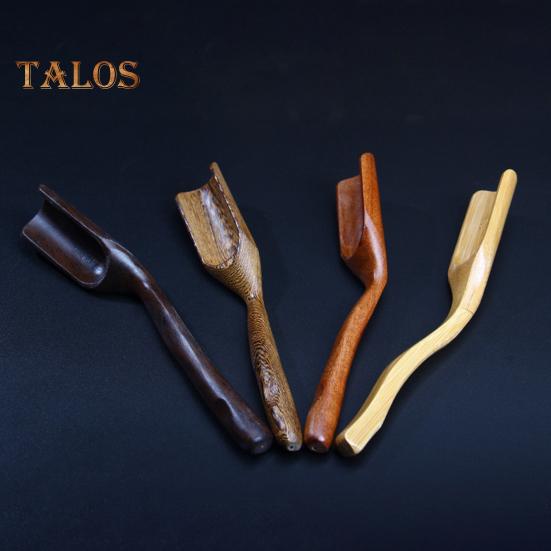 Деревянная чайная ложка с длинной ручкой, удобная ручка, мерная ложка для чая, китайский аксессуар для чая кунг-фу